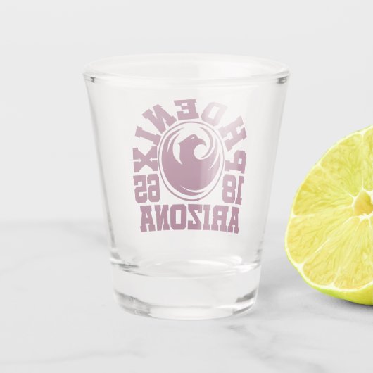 Phoenix, Arizona Schnapsglas (Rückseite)