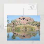 Phoenix Arizona Sehenswürdigkeit Foto Lounge im Fe Postkarte (Vorne/Hinten)