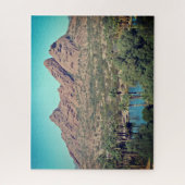 Phoenix Arizona Sehenswürdigkeit Rotes Foto Landsc Puzzle (Vertikal)