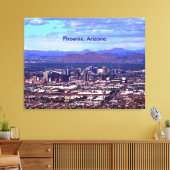 Phoenix Arizona Skyline am Tag Leinwanddruck (Insitu (Wohnzimmer))
