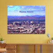 Phoenix Arizona Skyline am Tag Leinwanddruck (Insitu (Wohnzimmer))