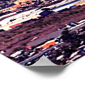 Phoenix Arizona Skyline am Tag Poster (Ecke)