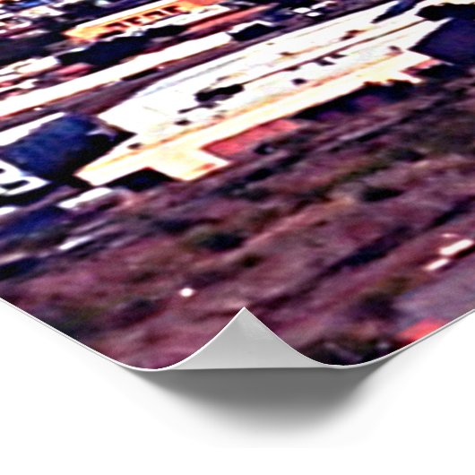 Phoenix Arizona Skyline am Tag Poster (Ecke)