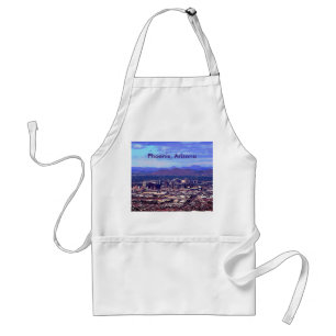 Phoenix Arizona Skyline am Tag Schürze