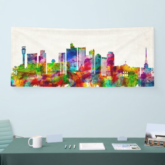 Phoenix Arizona Skyline Banner (Messe)
