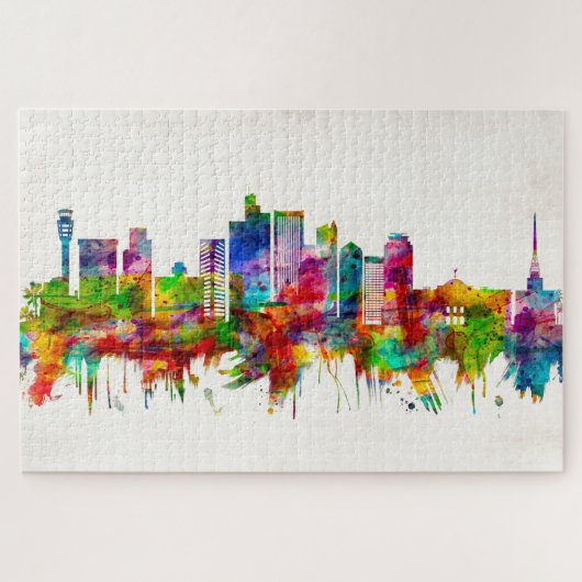 Phoenix Arizona Skyline Puzzle (Horizontal)