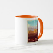 Phoenix, Arizona Tasse (VorderseiteRechts)