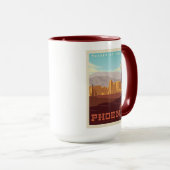 Phoenix, Arizona Tasse (VorderseiteRechts)