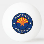 Phoenix Arizona Tischtennisball (Vorderseite)