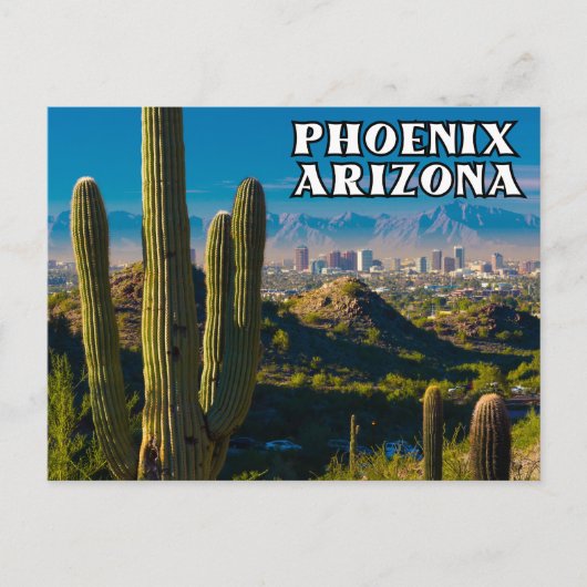 Phoenix Arizona Travel Souvenir Postcard Postkarte (Vorderseite)