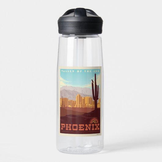 Phoenix, Arizona Trinkflasche (Vorne)