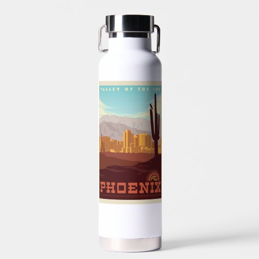 Phoenix, Arizona Trinkflasche (Vorne)