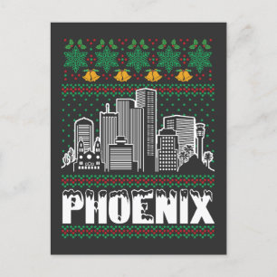 Phoenix Arizona Ugly Christmas Postkarte