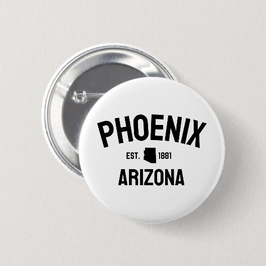 Phoenix - Arizona - USA - USA Button (Vorne & Hinten)