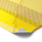 Phoenix, Arizona USA Vintage Travel Poster (Ecke)