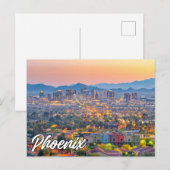 Phoenix, Arizona, Vereinigte Staaten Postkarte (Vorne/Hinten)