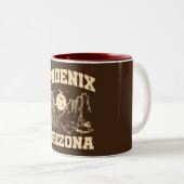 Phoenix, Arizona Zweifarbige Tasse (VorderseiteRechts)