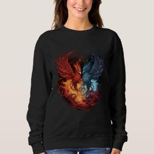 Phoenix Artwork Mythische Vogelverjüngung Phoenix Sweatshirt
