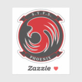 Phoenix Aufkleber (Blatt)