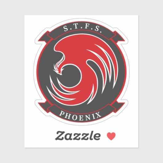 Phoenix Aufkleber (Blatt)