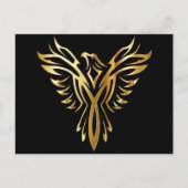 Phoenix aufsteigende Postkarte (Vorderseite)