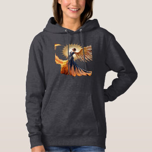 Phoenix-Aufstieg - Ihr inneres Feuer einhauchen Hoodie