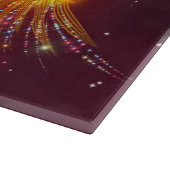 Phoenix Aufstieg in einen Lila Himmel Schneidebrett (Ecke)