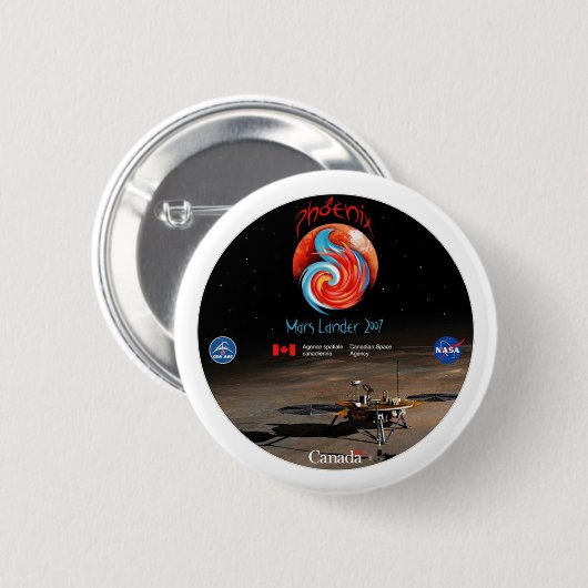 Phoenix-Auftrag-Flecken CSA Button (Vorne & Hinten)