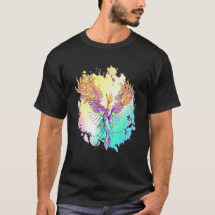 Phoenix aus dem Ashes Motiv Mythischer Feuerbrand  T-Shirt