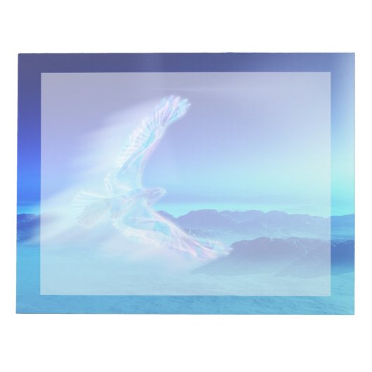 Phoenix aus dem North Notepad Notizblock (Vorderseite)