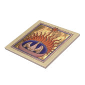 Phoenix aus den Aschen Fliese (Seite)