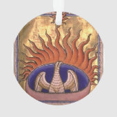 Phoenix aus den Aschen Ornament (Rückseite)