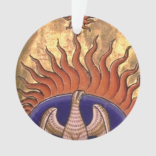 Phoenix aus den Aschen Ornament (Vorderseite)