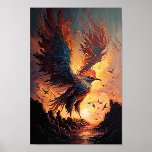 Phoenix aus den Aschen Poster (Vorne)