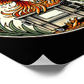 Phoenix aus den Müllverbrennungsanlagen Poster (Ecke)