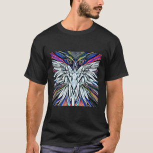 Phoenix aus der Asche Illustration farbenfrohe Pho T-Shirt
