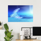 Phoenix aus der Norddrucke Poster (Heimbüro)