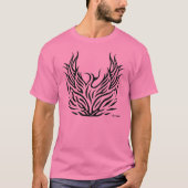 Phoenix aus Flammen aufsteigen T-Shirt (Vorderseite)