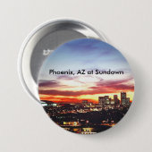Phoenix, AZ an Sundown Button (Vorne & Hinten)