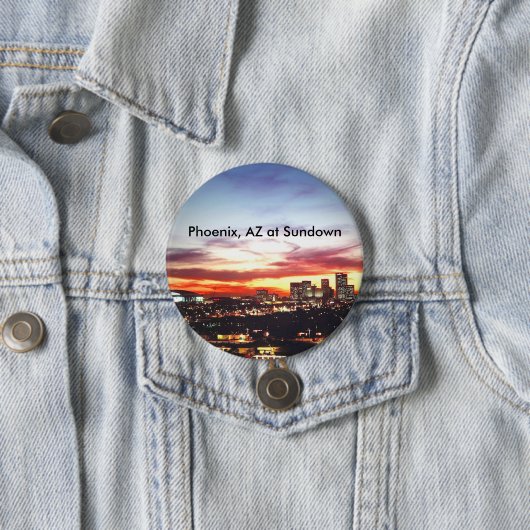 Phoenix, AZ an Sundown Button (Beispiel)