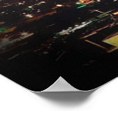 Phoenix, AZ an Sundown Poster (Ecke)