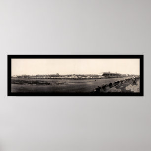 Phoenix AZ Fairground Foto 1908 Poster