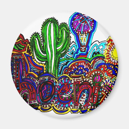 PHOENIX AZ MAGNET (Vorne)