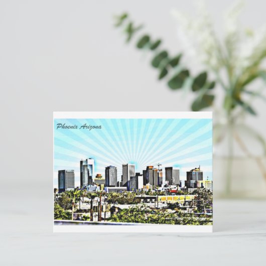 Phoenix, az Postcard Postkarte (Stehend Vorderseite)