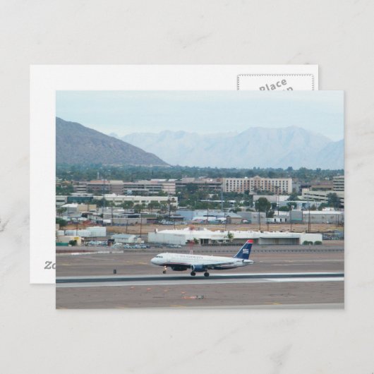 Phoenix, Az Postkarte (Vorne/Hinten)
