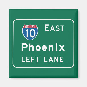 Phoenix, AZ Verkehrsschild Magnet