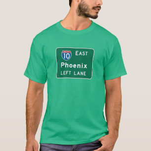 Phoenix, AZ Verkehrsschild T-Shirt