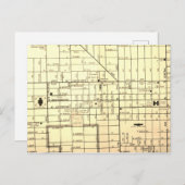 Phoenix, AZ Vintage Karte (Vorne/Hinten)