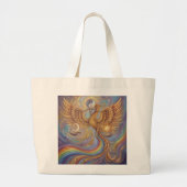 Phoenix Balance Spiritual Tote Bag Jumbo Stoffbeutel (Vorne)
