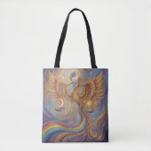 Phoenix Balance Spiritual Tote Bag Tasche (Vorderseite)